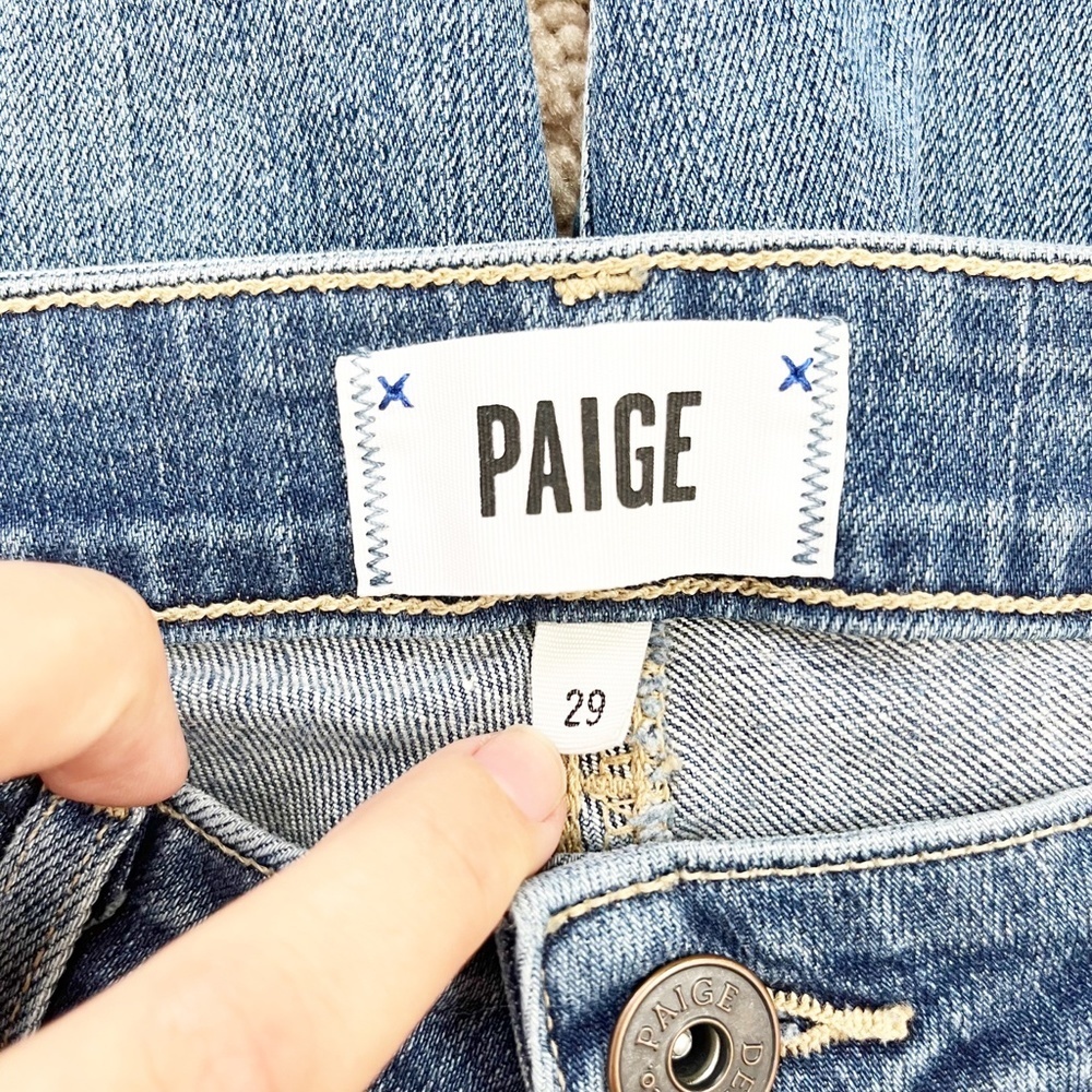 Paige Verdugo Ultra Skinny Carmen Tear and Repair Jeans Size 29 - Picture 6 of 9